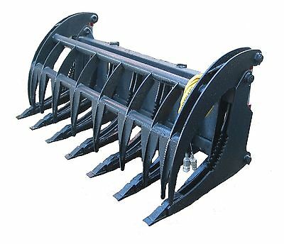 New 68" Root Rake Skid Steer Attachment W/teeth Free Shipping!
