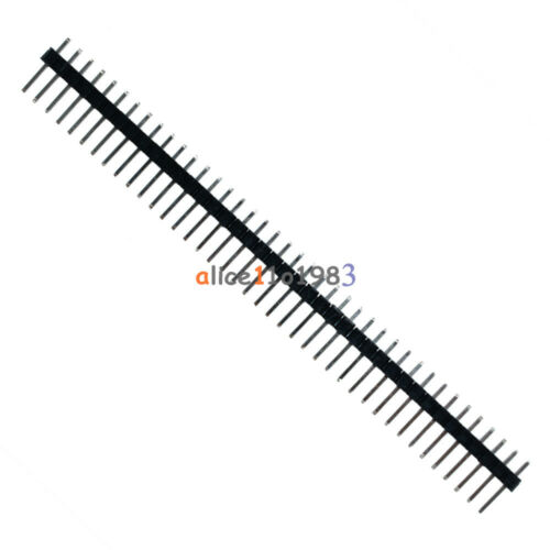 100pcs 40pin 2.54mm Single Row Straight Male Pin Header Strip Pbc Ardunio