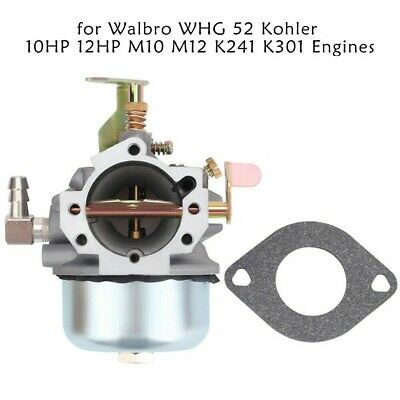 1x Carburettor For Walbro Whg 52 Kohler 10hp 12hp M10 M12 K241 K301 Engines