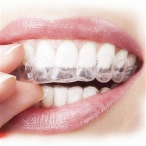 2 Pcs Invisible Orthodontic Braces For Teeth Thermoforming Mouthguard Teeth Tray
