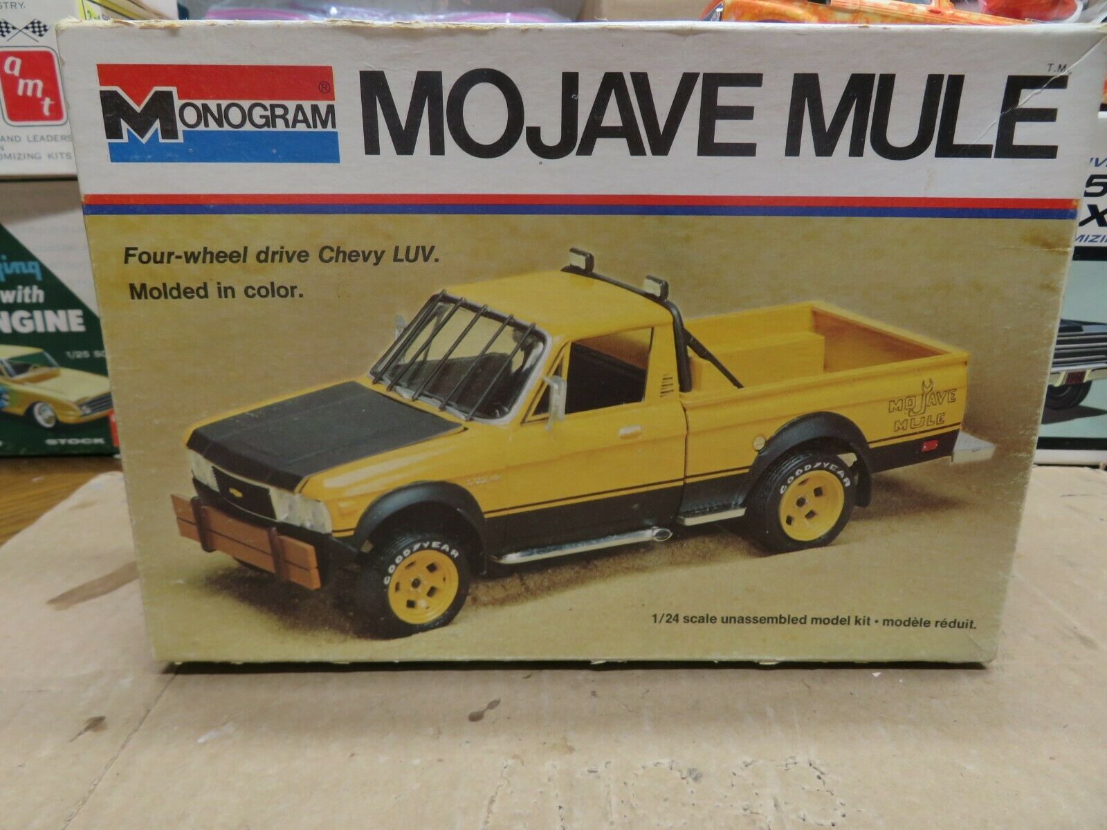 Original Monogram Mojave Mule Chevrolet S-10 Unbuilt Kit # 2213