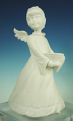 Exquisite White Porcelain Standing Angel /w.germany/kaiser/figurine/vintage