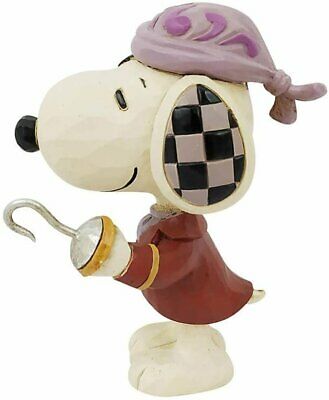 Enesco Peanuts By Jim Shore Mini Snoopy Pirate Figurine