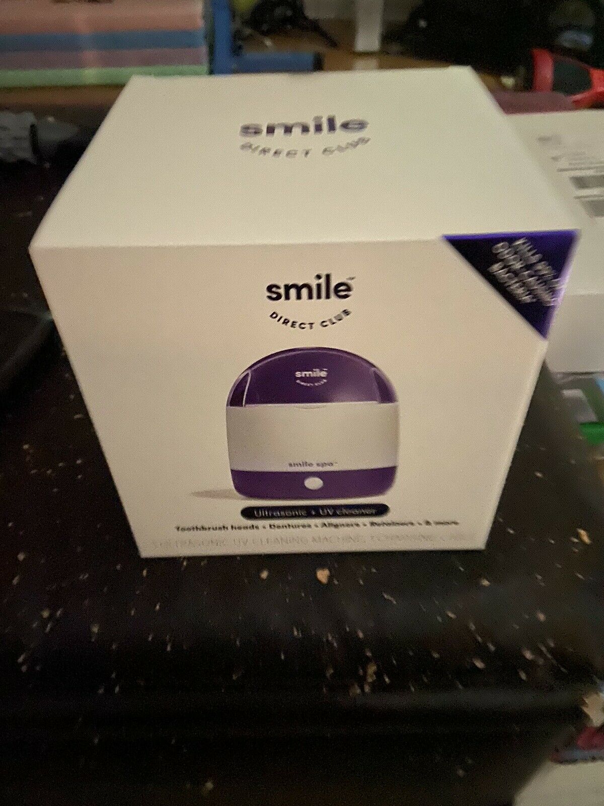 Smile Direct Club Ultrasonic + Uv Cleaner Brand New Sealed In Box